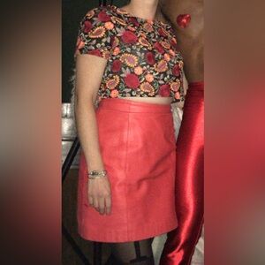 Elegant Embroidered Women's Crop Top